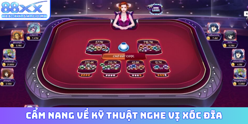 Cẩm nang về kỹ thuật nghe vị xóc đĩa