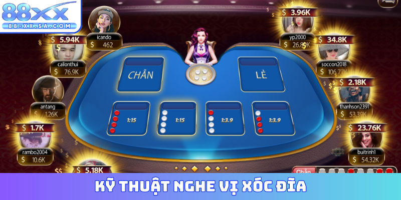 Kỹ thuật nghe vị xóc đĩa